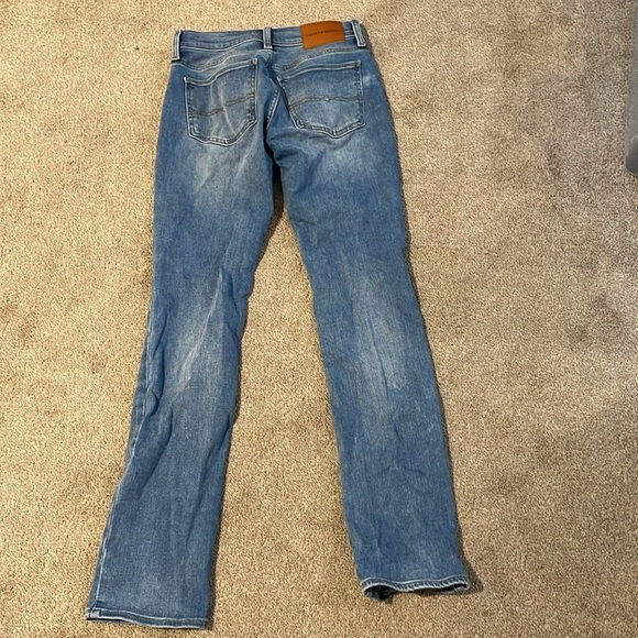 Lucky Brand Blue Skinny Jeans with Vintage Distressing - Picture 9 of 9